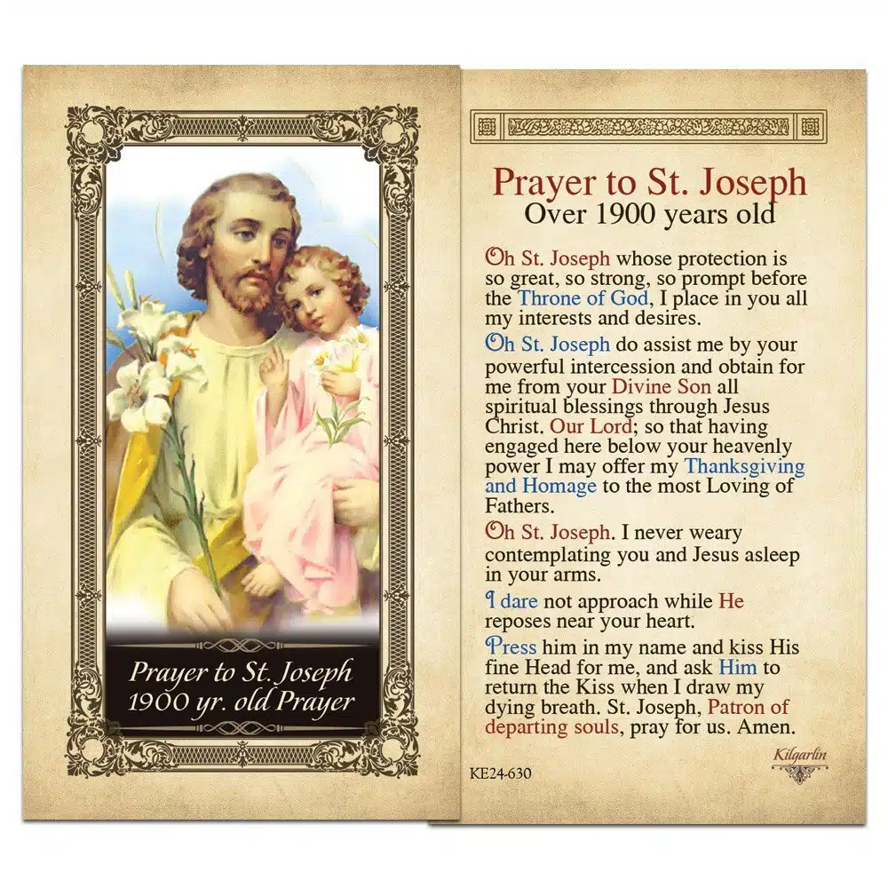 prayer to St Joseph to sell house