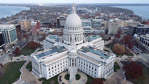 Downtown Madison skyline