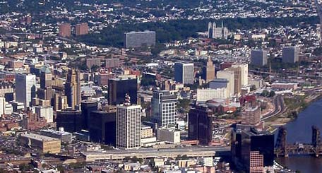 Downtown Newark skyline