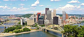 Downtown Pittsburgh skyline