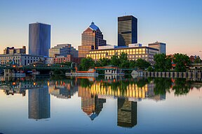 downtown Rochester skyline