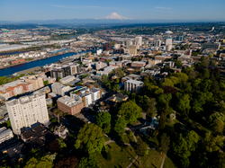 downtown Tacoma skyline