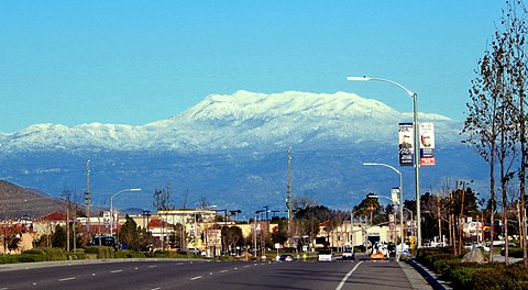 Menifee, California skyline