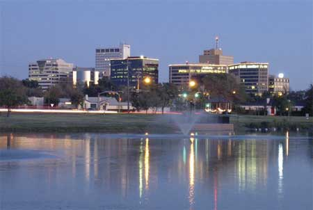 Midland, Texas skyline