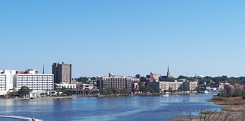 Wilmington, North Carolina skyline